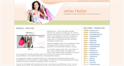 Desktop Screenshot of meine-outlets.de