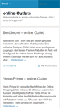 Mobile Screenshot of meine-outlets.de