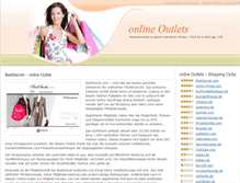 Tablet Screenshot of meine-outlets.de